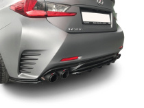 Lexus RC 2014-2018 Bakre Splitter (Med Splitters) V.1 Maxton Design 
